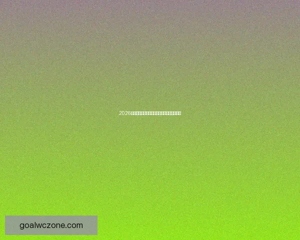 2026世界杯决赛精彩瞬间回顾与球星巅峰对决解析